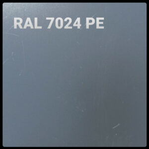Гладкий лист PE  ⁇  0,7 мм  ⁇  RAL 7024  ⁇  EcoSteel  ⁇