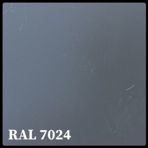Листова сталь 0,45 мм із полімерним покриттям — TEZCAN (Туреччина) RAL 7024