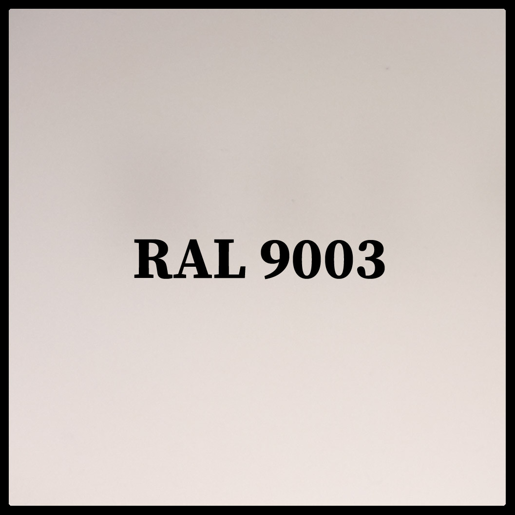 RAL 9003 ⁇ Гладкий лист із полімерним покриттям ⁇ 0,45 мм ⁇ - Зображення 4