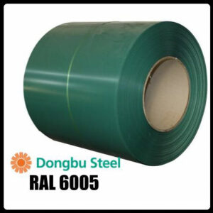 RAL 6005 — 0,7 мм  ⁇  Гладкий Лист  ⁇  "Dongbu Steel" (Юж. Корея )