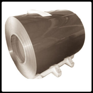 Рулонна сталь — гладкий лист із полімерним покриттям 0,5 мм 8019