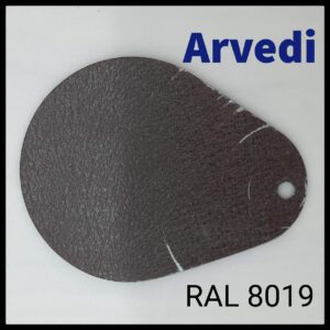 Рулонна сталь Arvedi Італія 0,45 мм RAL 8019 — гладкий лист із полімерним покриттям